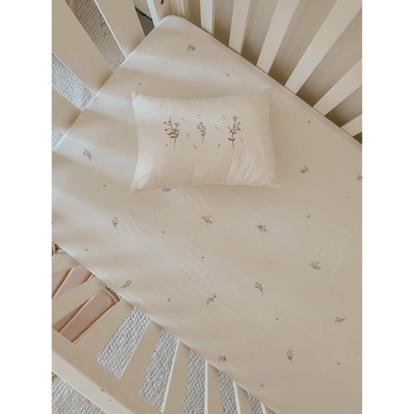 Buttercup Florals 3 Piece Crib Set